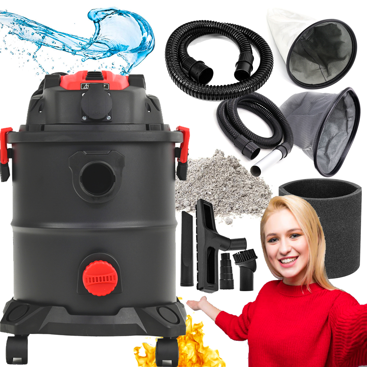 Priemyselný vysávač Lehmann pro 3600 W